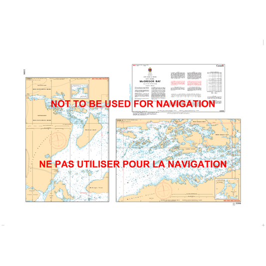 Paradise Clay CAN2206 CHS Chart McGregor Bay
