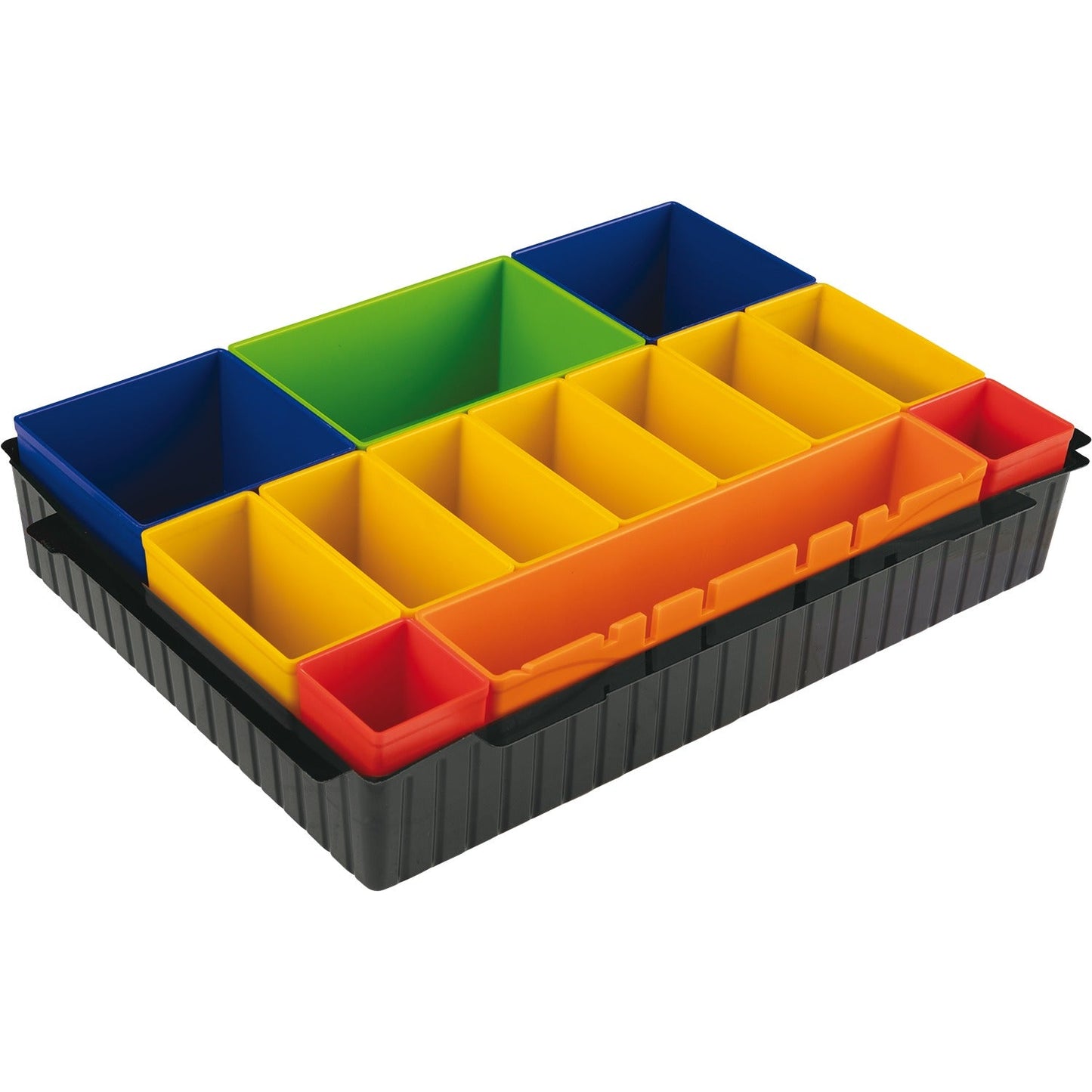 Makita P-83652 MAKPAC Interlocking Case Insert Tray with Colored Compartments and Foam Lid