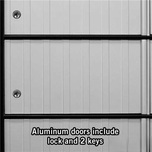 Mailboxes 2210 Salsbury Aluminum Mailbox - 10 Doors - Standard System