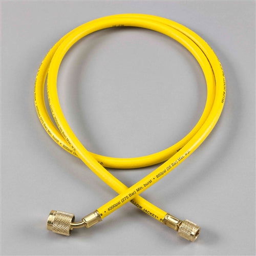 Yellow Jacket 22110 10", Yellow, PLUS II 1/4" hose with SealRight fitting