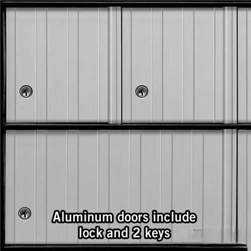 Mailboxes 2218 Salsbury Aluminum Mailbox - 18 Doors - Standard System