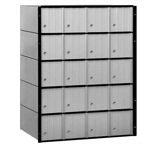 Mailboxes 2220 Salsbury Aluminum Mailbox - 20 Doors - Standard System