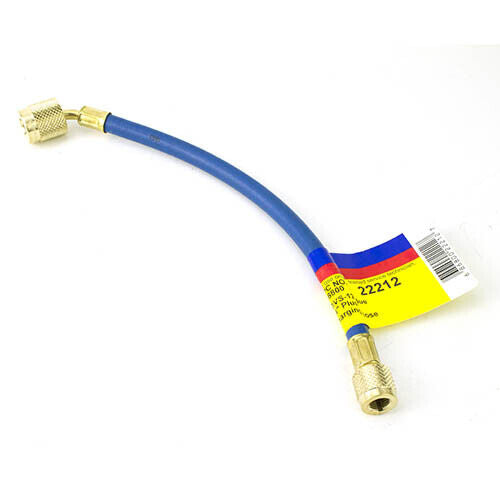 Yellow Jacket 22212 12", Blue, PLUS II 1/4" hose with SealRight fitting