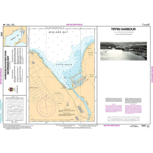 Paradise Clay CAN2222 CHS Chart Tiffin Harbour