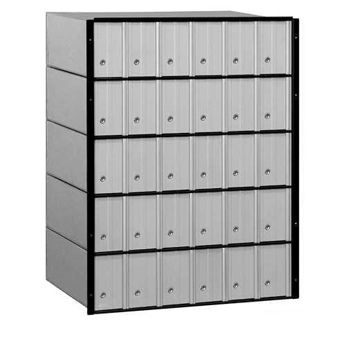 Mailboxes 2230 Salsbury Aluminum Mailbox - 30 Doors - Standard System