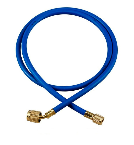 Yellow Jacket 22399 100", Blue, PLUS II 1/4" hose with SealRight fitting