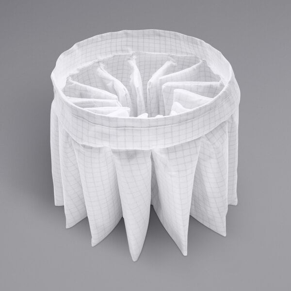 Delfin FI.0088.0000 Filter, D 500mm (19.6"), H 600mm (23.6"), 20 Pockets, Polyester Antistatic Star, Class M