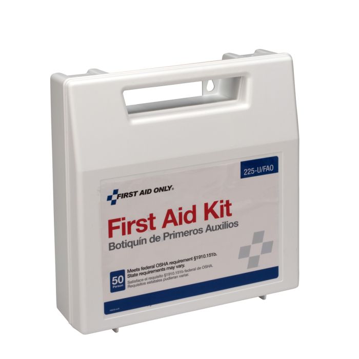 First Aid Only 225-U/FAO 50 Person First Aid Kit, Bulk, 197 pc