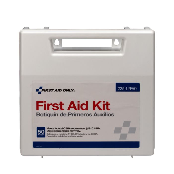 First Aid Only 225-U/FAO 50 Person First Aid Kit, Bulk, 197 pc