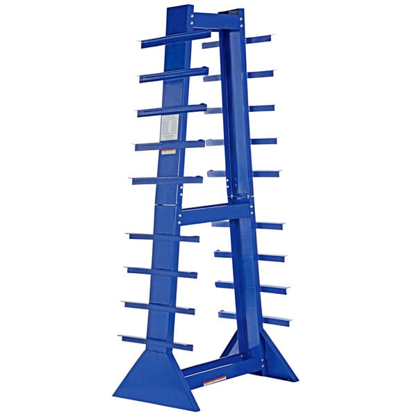 Vestil DSHZ-4 Double Sided Horizontal Bar Rack 30"W
