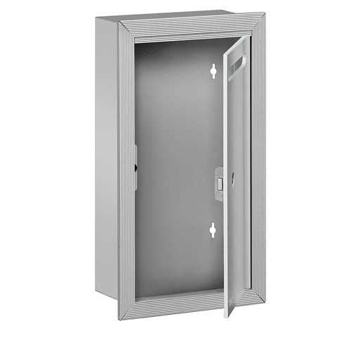 Mailboxes 2265AP Salsbury Letter Box (Includes Commercial Lock) - Slim - Recessed Mounted - Aluminum - Private Access