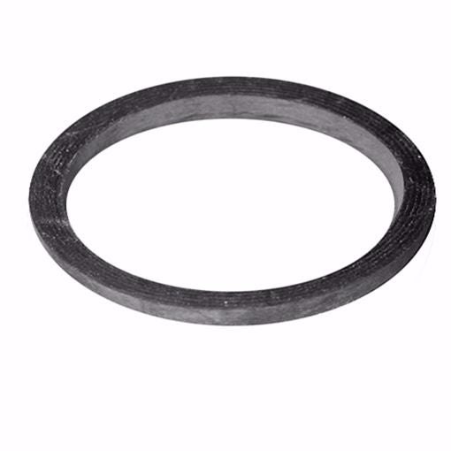 Jones Stephens T79150 1-1/2" x 1-1/2" Rubber Square Cut Slip Joint Washer, 100 pcs.