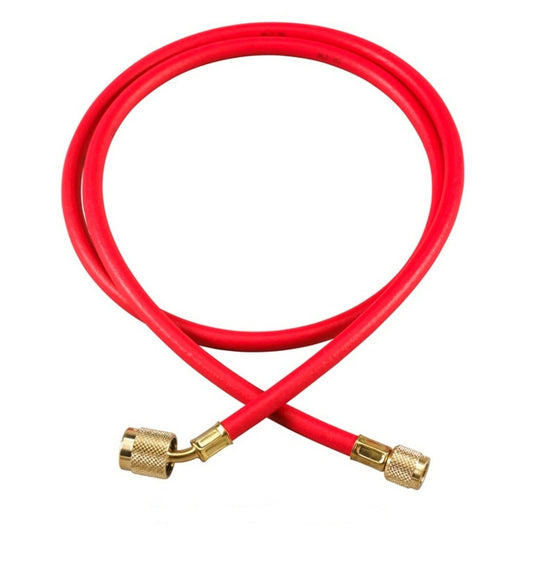 Yellow Jacket 22799 100", Red, PLUS II 1/4" hose with SealRight fitting