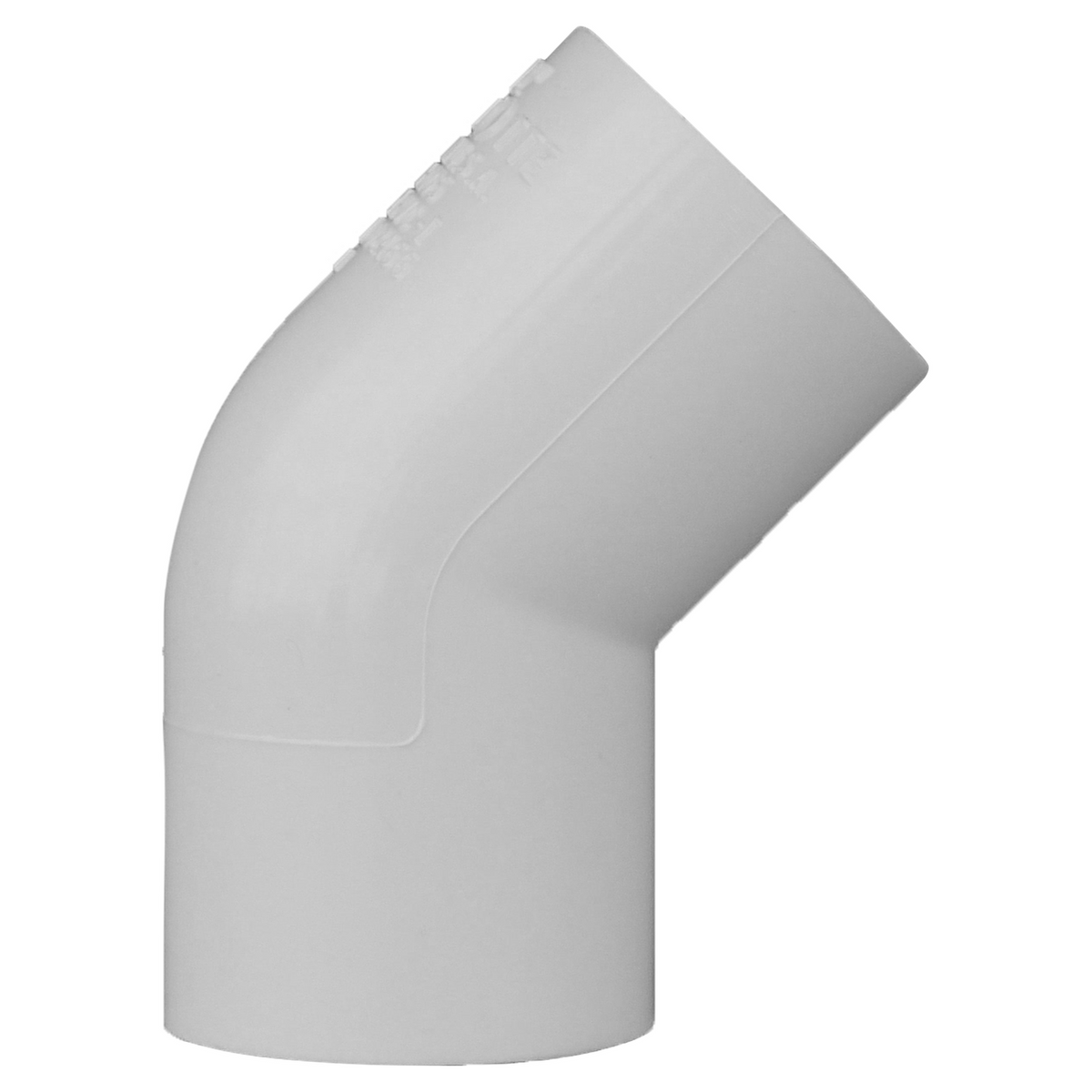 Jones Stephens 417005 1/2" Sch. 40 PVC 45° Elbow, S x S