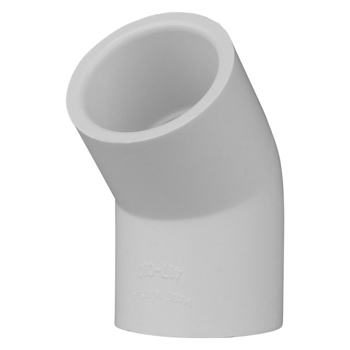 Jones Stephens 417010 1" Sch. 40 PVC 45° Elbow, S x S