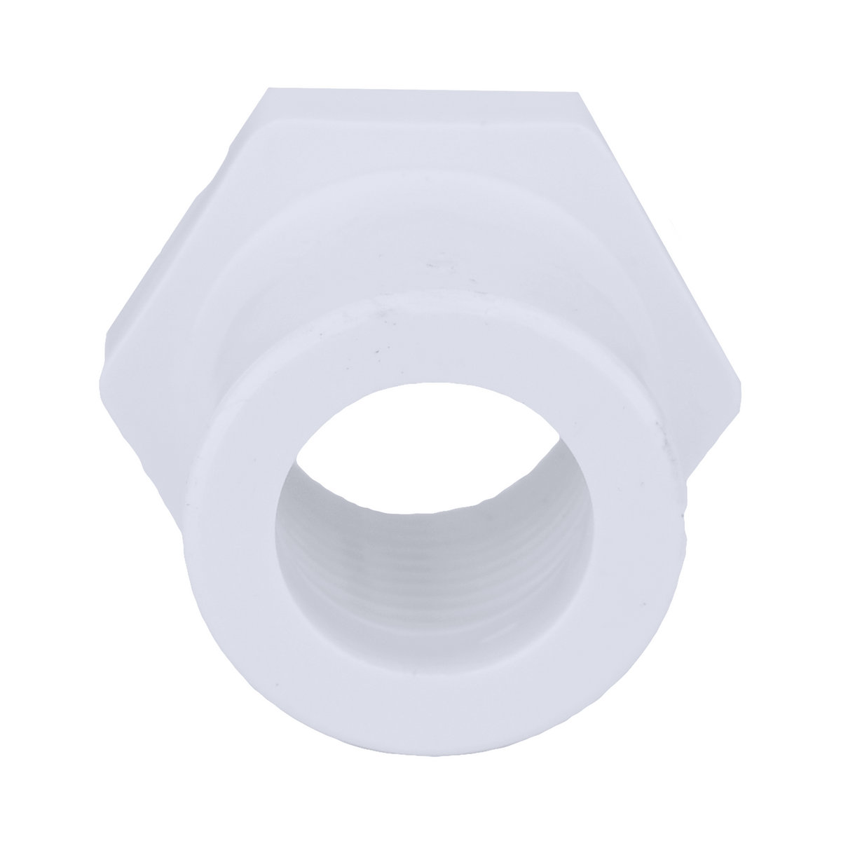 Jones Stephens 438101 3/4" x 1/2" Sch. 40 PVC Reducing Bushing, SPG x FPT