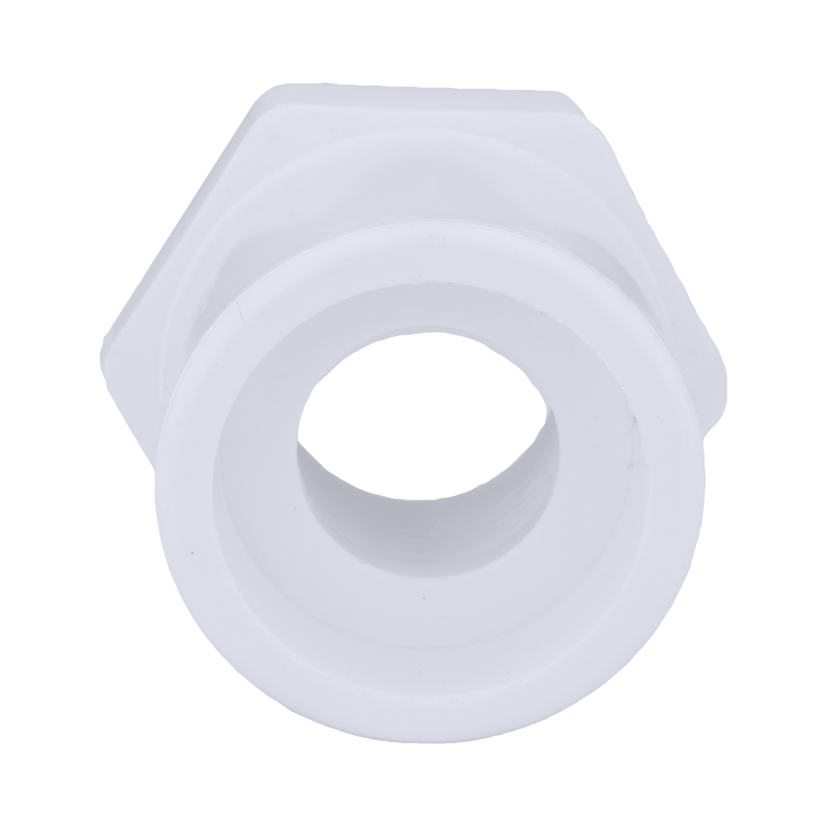 Jones Stephens 438130 1" x 1/2" Sch. 40 PVC Reducing Bushing, SPG x FPT