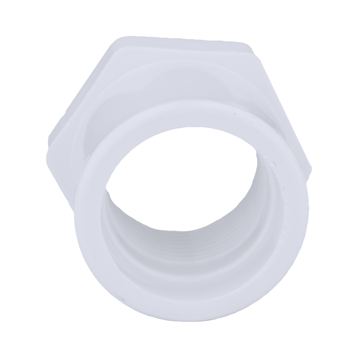 Jones Stephens 438131 1" x 3/4" Sch. 40 PVC Reducing Bushing, SPG x FPT