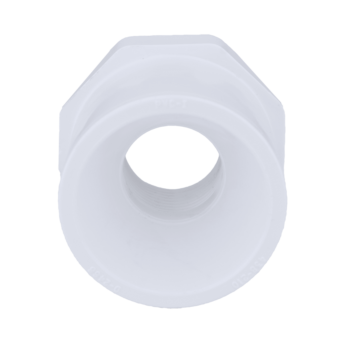 Jones Stephens 438210 1-1/2" x 3/4" Sch. 40 PVC Reducing Bushing, SPG x FPT