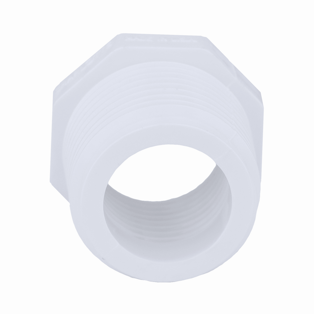Jones Stephens 439101 3/4" x 1/2" Sch. 40 PVC Reducing Bushing, MPT x FPT