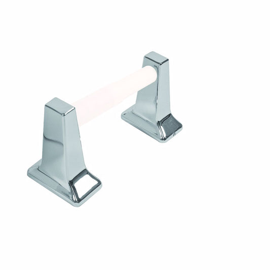 Jones Stephens 97188 Chrome Plated Concealed Mount Tower Post Toilet Paper Holder