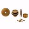 Jones Stephens B5161BB Brushed Bronze One-Hole Toe Touch Tub Drain Trim Kit