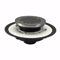 Jones Stephens D56208 4" IPS PVC Spud with 6" Chrome Plated Strainer with Ring