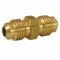 Jones Stephens F40032 5/8" x 1/2" Brass Flare Union