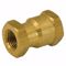 Jones Stephens P19082 1/2" x 1/8" Yellow Brass Bell Reducer