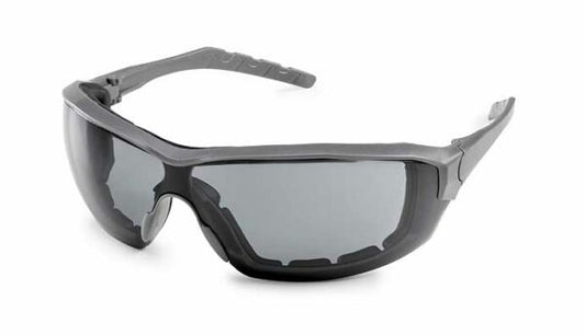 Gateway Safety 22GY78 Silverton Safety Glasses - Hybrid Foam-Lined Eye Protection with OptiFit™ Seal & Dual Strap/Temple System