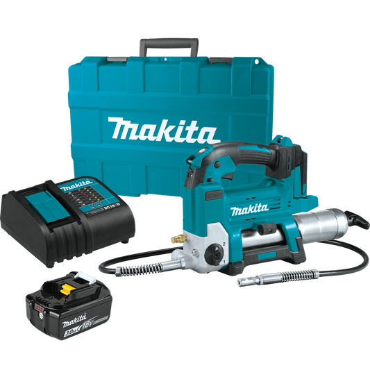 Makita XPG01S1 18V LXT® Lithium‘Ion Cordless Grease Gun Kit (3.0Ah)