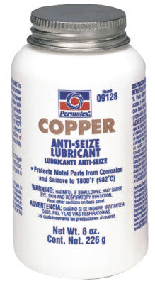 Permatex 09128 Copper Anti-Seize Lubricant 8 Oz Brush Top