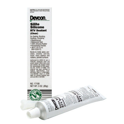 Devcon 17100 3-Oz Tube Silite Rtvclear Silic