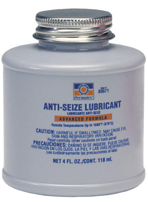 Permatex 80071 #133 Anti-Seize Lubricant 4 Oz Brush Top Bottle