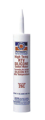 Permatex 81409 #26 High-Temp Rtv Silicone Gasket Maker 11 Oz (12 EA)