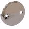 Jones Stephens T05011 Chrome Plated Two-Hole Overflow Plate