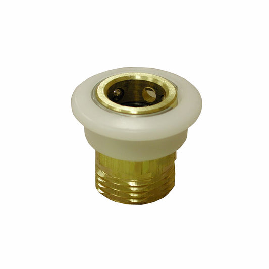 Jones Stephens A01036 Nonplated Brass Snap Coupler x 3/4" HT for use with A01029 as a Quick-Disconnect Unit