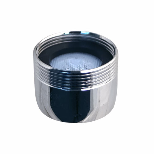 Jones Stephens A01075 Chrome Plated Dual Thread 15/16" - 27T Large Male x 55/64" - 27T Large Female Non-Slotted 1.8 GPM Aerator