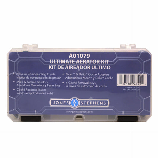Jones Stephens A01079 Ultimate Aerator Repair Kit, Standard and Cache Style with Keys