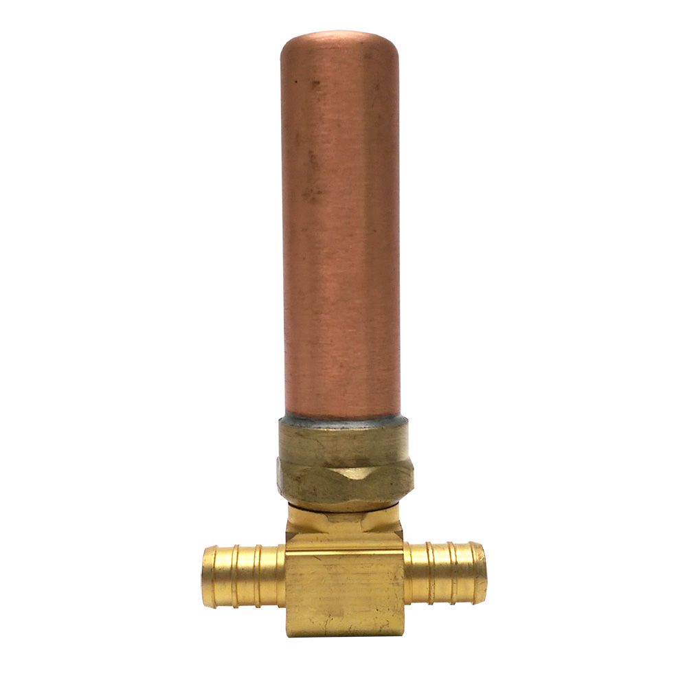 Jones Stephens A97007 1/2" PEX TEE AA Water Hammer Arrester, Lead Free