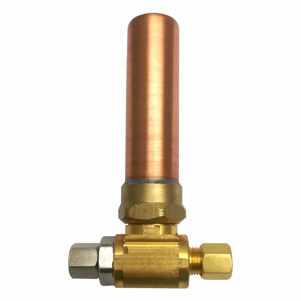 Jones Stephens A97012 1/4" M x F Compression TEE AA Water Hammer Arrester, Lead Free