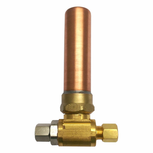 Jones Stephens A97012 1/4" M x F Compression TEE AA Water Hammer Arrester, Lead Free
