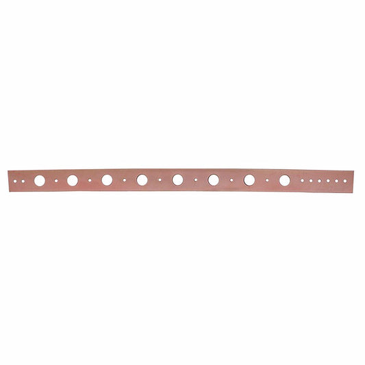 Jones Stephens B00003 1/2" x 20" Flat Copper Plated Bracket, Box of 50