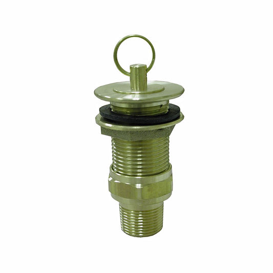 Jones Stephens B02060 1" x 3" Brass Bar Plug