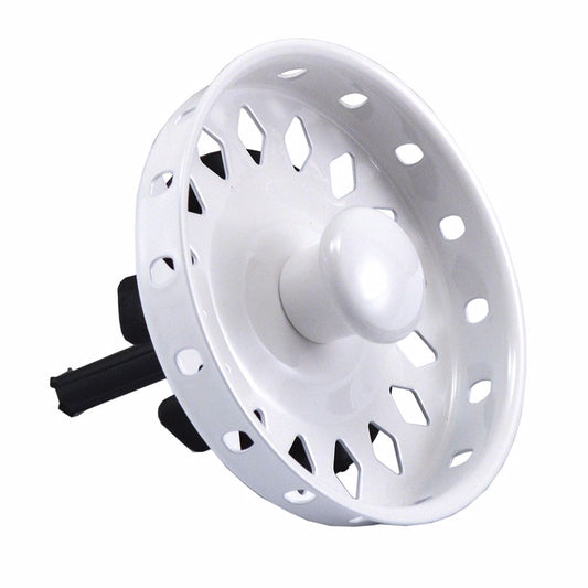 Jones Stephens B02301 Polar White Replacement Basket Strainer Fits Part No. B02001