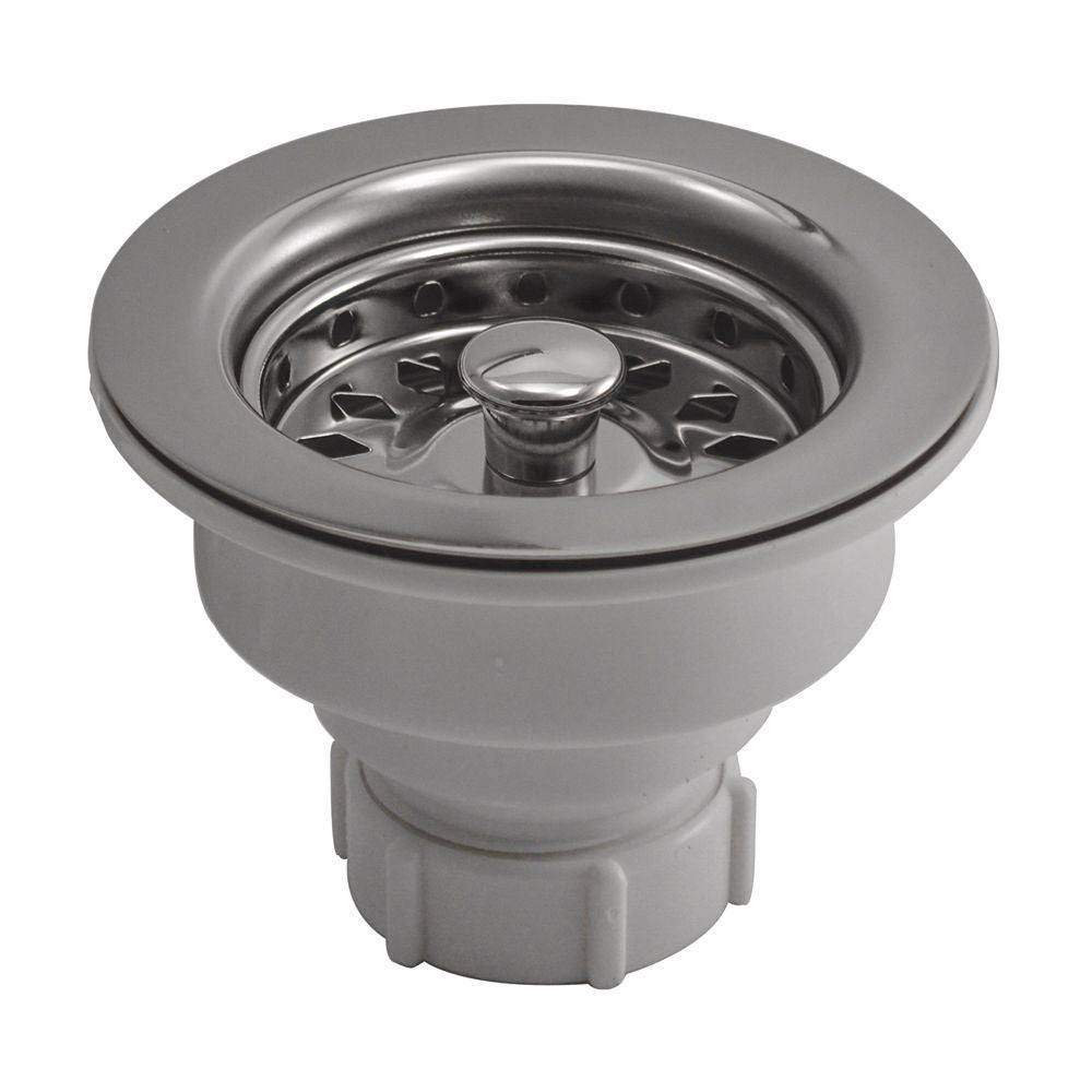 Jones Stephens B02405 Polished Nickel PVD Basket Strainer