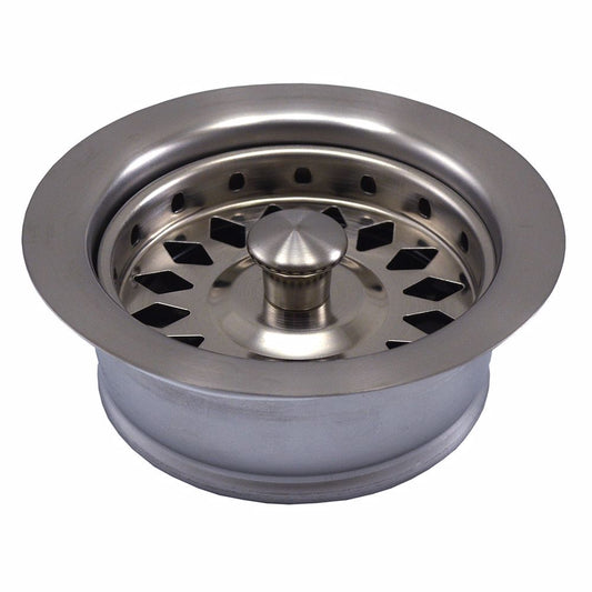Jones Stephens B03401 Brushed Stainless Disposal Assembly Fits In-Sink-Erator