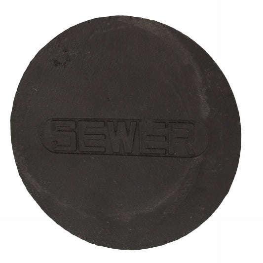 Jones Stephens B04006 6" Cast Iron Sewer Lid for Backwater Valve Extension Kit