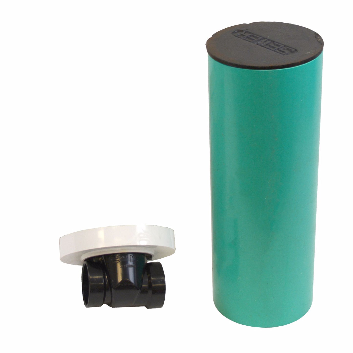 Jones Stephens B05200K 2" ABS Backwater Valve with Extension Kit and Cast Iron Lid