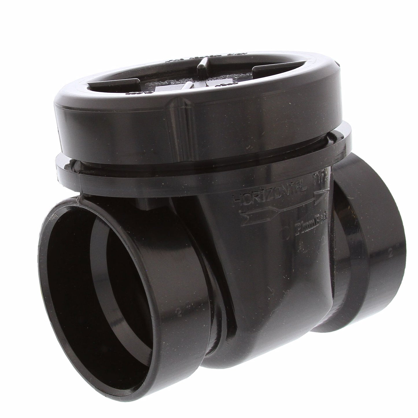 Jones Stephens B05200K 2" ABS Backwater Valve with Extension Kit and Cast Iron Lid